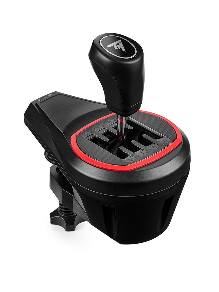 Thrustmaster's New Product Th8S, the New Elite Manual Gear Shift Racing Steering Wheel Simulator with 8 Gears, Fully Supports Pc/Ps/Xbox, European Truck 2/Dirt Rally