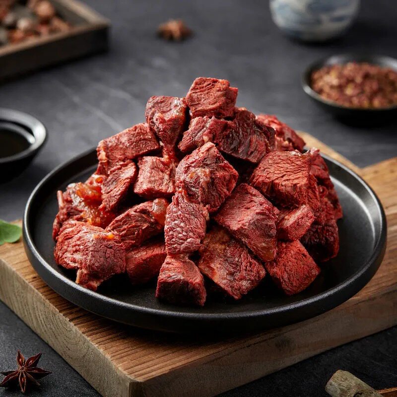 China's time-honored brand Wuxi specialty Sanfengqiao spiced sauce beef braised cooked food 95g small package bulk weighing