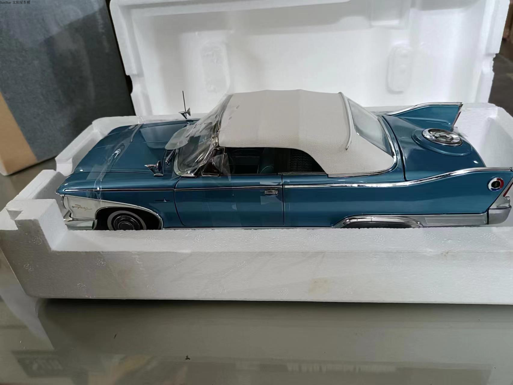 1:18 SUNSTAR 1960 Plymouth Fury Hard Top DIE CAST MODEL | eBay