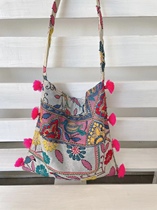 Thai Chiang Mai Handmade Embroidery Single Shoulder Bag-to be customized