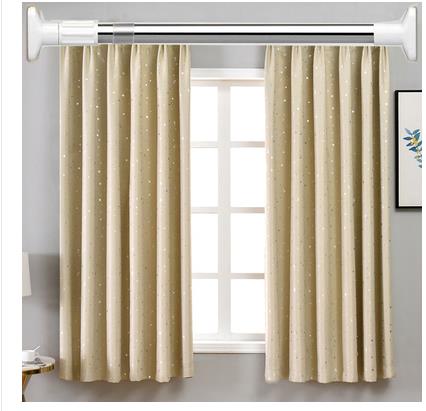 2022 new curtains without punching installation blackout simple bedroom cloth blackout curtains without punching a set