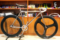 youngbike popular electroplating flat flower retro three knife dead flying bike men and women dead flying bike