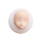 Кукла, силиконовая глина, пластиковое лицо, форма для лица