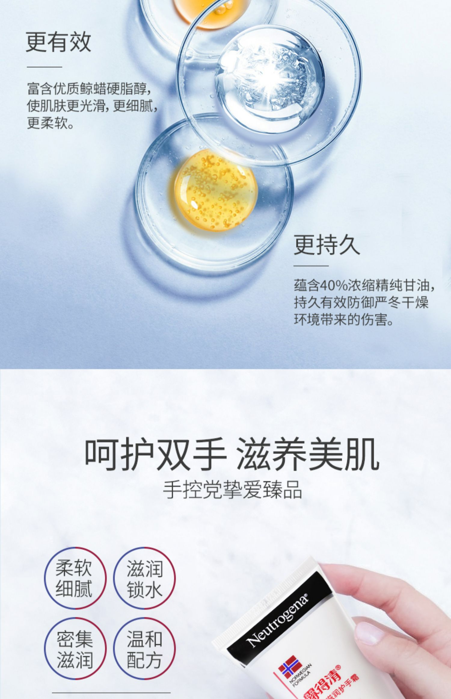 Neutrogena 露得清 Norwegian Formula 挪威配方系列 深层滋润护手霜 56g 天猫优惠券折后¥29.9包邮(¥59.9-30)