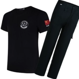 Летняя одежда для работы, комплект, тонкая летняя униформа, дышащая футболка, короткий рукав