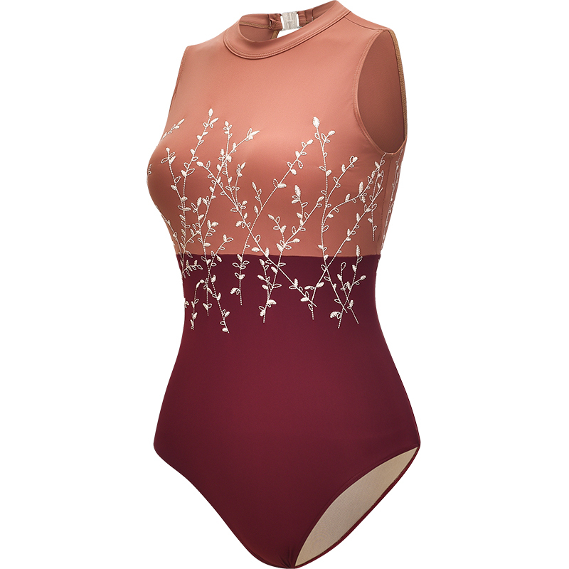 Ballroom Bodysuit & Pants Set-Abstract main image 1