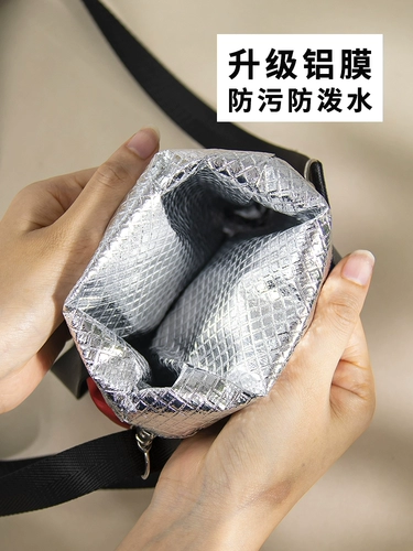 Льняная сумка для выхода на улицу, водонепроницаемый зонтик, измерительная кружка со стаканом, в корейском стиле