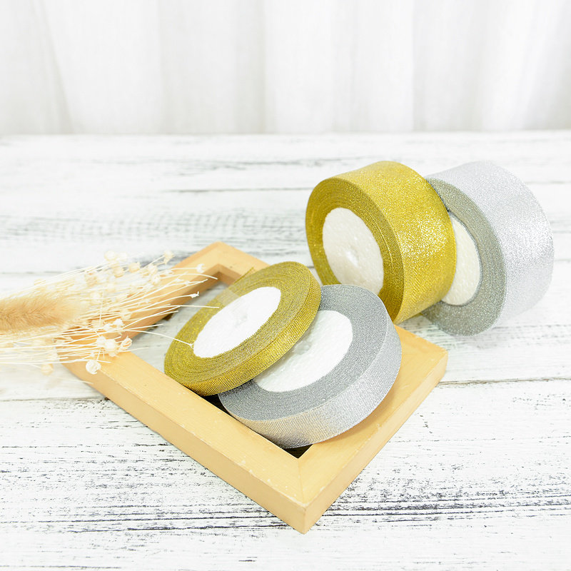 Gold and silver onion with baking cake gift box handcraft packaging materials giftcarton festival with decorative ribbon strip