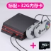Beibeijia giải trí gia đình HD 4K nhà TV trò chơi máy giả lập arcade tương tác đôi xử lý cổ điển hoài cổ đỏ và trắng điện cơ tích hợp 600 trò chơi rung cổ điển tay cầm pc Kiểm soát trò chơi