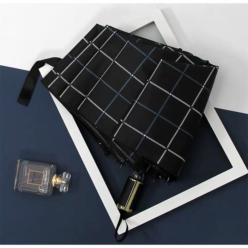 Umbrella male sun umbrella folding rain and shine dual use sunscreen UV student vinyl umbrella female sunscreen umbrella