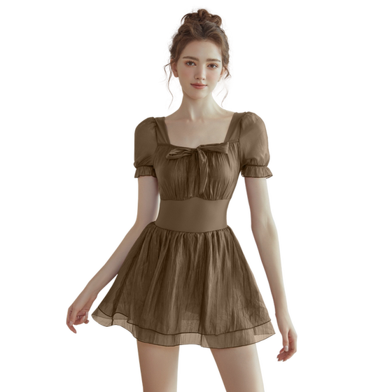 Women's one-piece swimsuit with breast pads 2023 new style