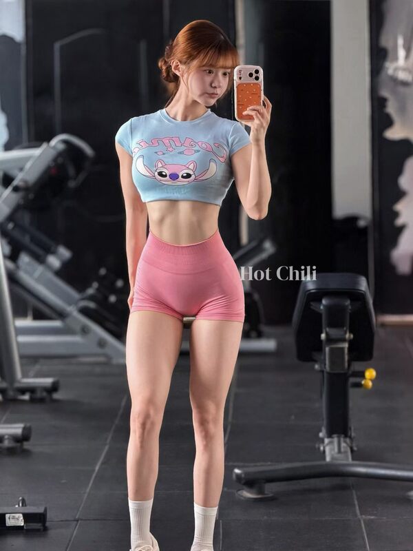 Fashionnova Sweet and Spicy Series Baby Tee Cute and Versatile for Sports and Leisure