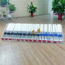 Acrylic pen holder pen disc supermarket stationery store pen holder storage display oblique gel pen multifunctional storage holder
