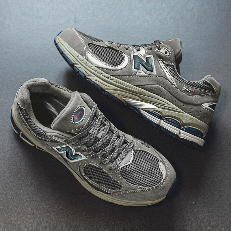 Men's Sports Dad Shoes, Women's Summer New Breathable Nb2002Ra Casual Running Shoes, Trendy and Versatile, Official Authentic Product