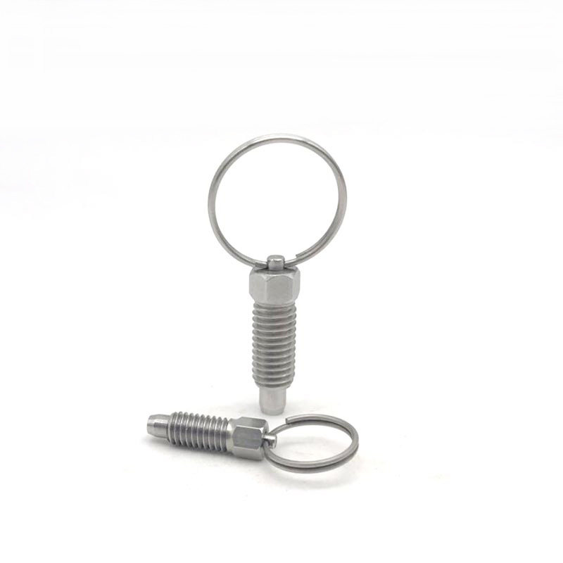 304 pull-ring indexing pin spring pull-pin knob plunger PUL M6M8M10M12 ...