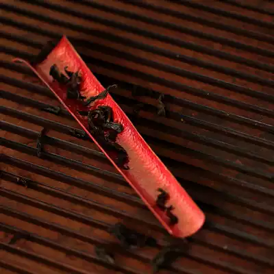 Yun Ya play new tea table accessories tea tray waterproof handmade hammer copper copper tea ceremony tools tea spoon tea shovel tea shovel tea