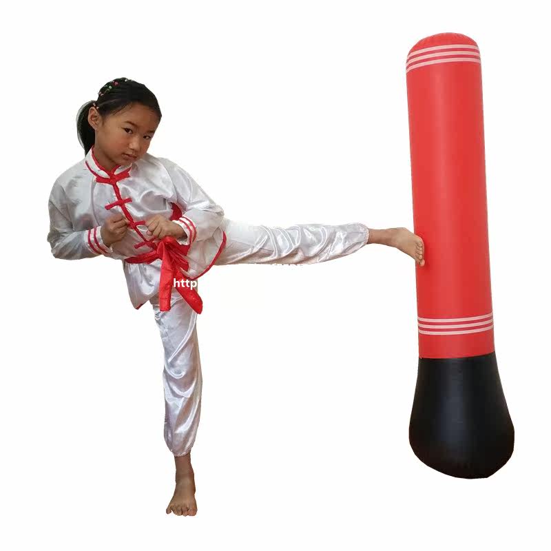 New plastic blowing boxing column children adult fitness boxing pillar toy venting anger and inflatable