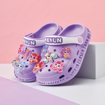 Crying Baby Girl Clog Shoes Children's Slippers Summer New Style Kids Summer Non-Slip Little Girls Indoor Girls' Princess Shoes — 8