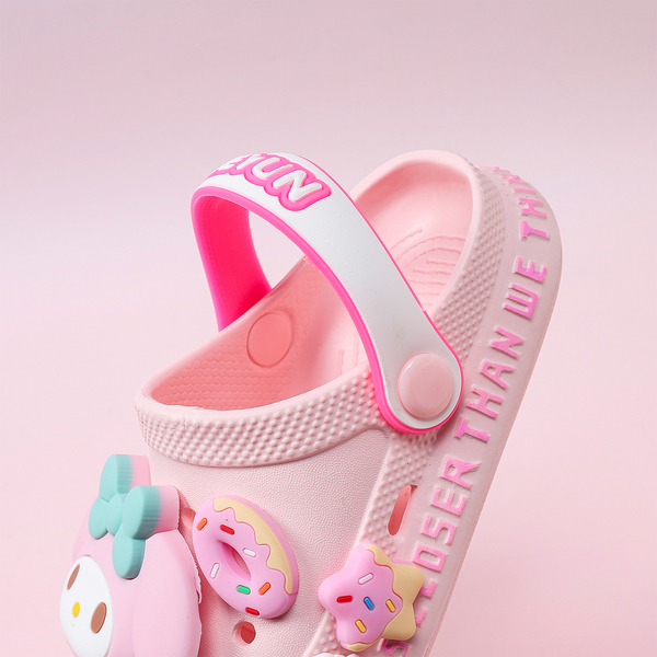 Melody Girls' Clogs Children's Slippers Summer New Model Kids' Summer Non-Slip Girls' Indoor Princess Style — 4