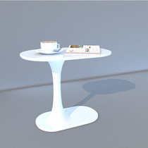 GRP small tea table hotel Villa Prototype room edge a few beds Head cabinet Alien Fashion Ideas customize white table