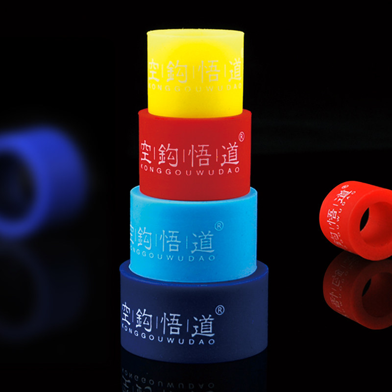 Empty Hook Epiphany Silicone Rod Stop Ring Fishing Rod Stop Elastic O-ring Anti Slip Ring Gear Fishing fishing accessories