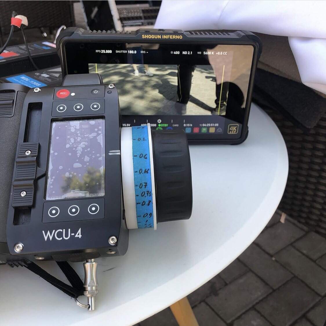 LOMO камера arriwcu-4 cmotion hi5无线跟焦器圈 跟焦点白环 刻度环