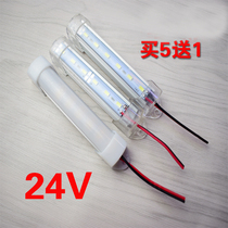 LED light with 24v Volt hard light bar machine equipment LED transformation long strip light board super bright waterproof tube lighting