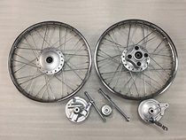 Suitable for Honda CG125 Pearl River ZJ125 mens motorcycle rear drum rear steel ring front drum front drum front steel ring