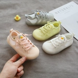 Детская дышащая спортивная обувь, белая обувь подходит для мужчин и женщин, нескользящие туфли, мягкая подошва