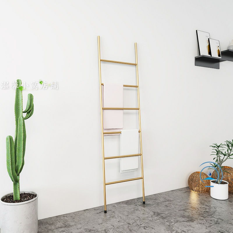 ins net red creative show shelf minimalist rack leaning against wall floor display bag shoes shop trapezoidal decorative shelving