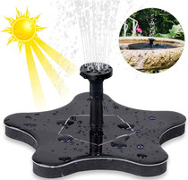 Solar fountain water spray fish pond rockery circulating silent water pump Small outdoor household landscape floating water oxygenation pump