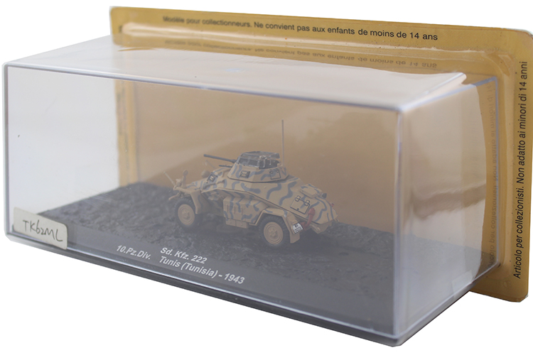 IXO 1 72 Sd.Kfz.222 Thế chiến II Xe bọc thép trinh sát mô hình xe hợp kim mô phỏng xe tĩnh mô phỏng đồ chơi cho bé 4 tuổi
