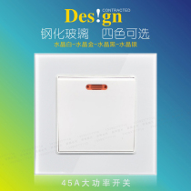 45A High Power Appliances Switch Panel 86 Type Double Knife Double Break With Indicator Light Trailers Double Great Current Switch