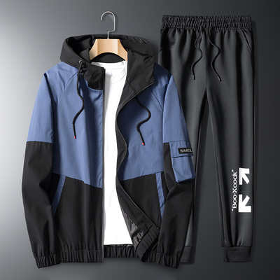【OPS】秋季韩版潮流夹克休闲套装