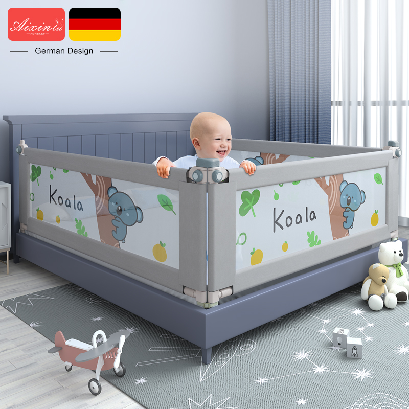Children's bed fence baby anti-fall fence