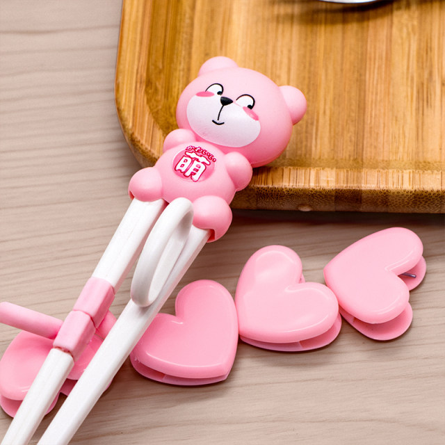 Children's chopsticks learning training chopsticks household children's tableware spoon set a piece of baby learning to eat artifact