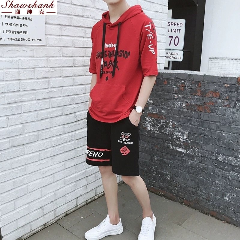Трендовая японская футболка для тинейджеров с коротким рукавом oversize