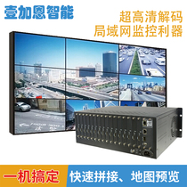 H264H265 16-screen network video decoder Digital Matrix Hikvision Surveillance camera