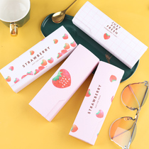 Glasses case Chinese style high value female senior sense ins tide girl heart male and female students hipster portable anti-pressure