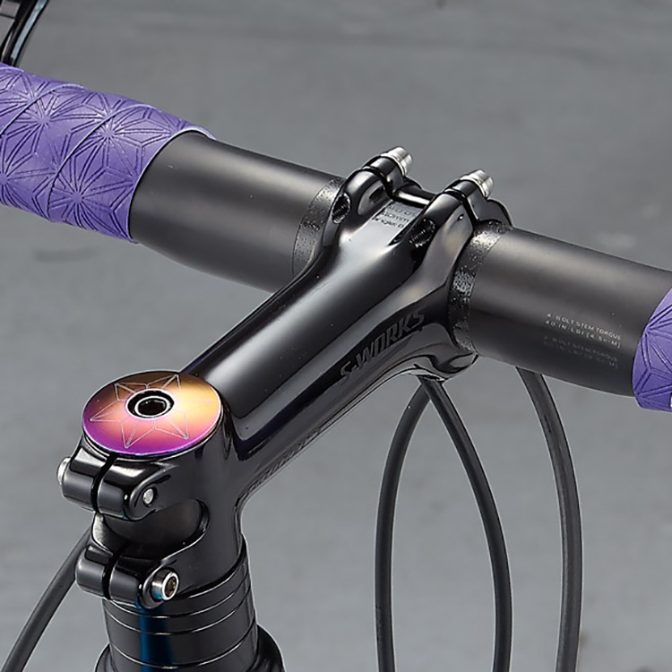 Supacaz STAR CAPZ bicycle covers aluminum alloy on the faucet of the road bowl group