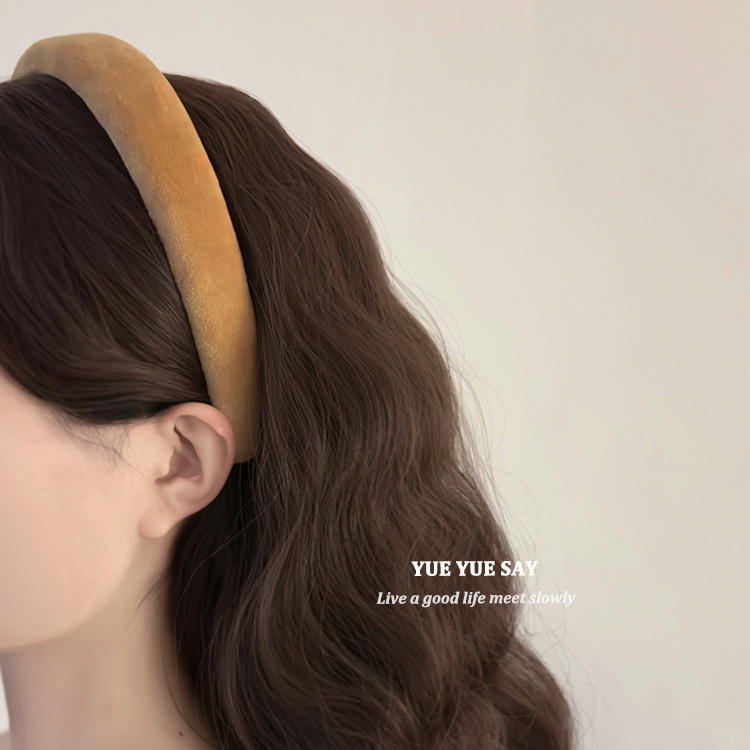 Chic Girl French High-End Velvet Sponge Headband Retro Wide-Brimmed High Skull Headband Face Wash Hairpin Chic Girl French High-End Velvet Sponge Headband Retro Wide-Brimmed High Skull Headband Face Wash Hairpin