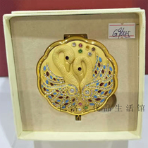 Russian double-sided make-up mirror European-style creativity with enlarged dresser carry-on portable clammy small mirror petal mirror