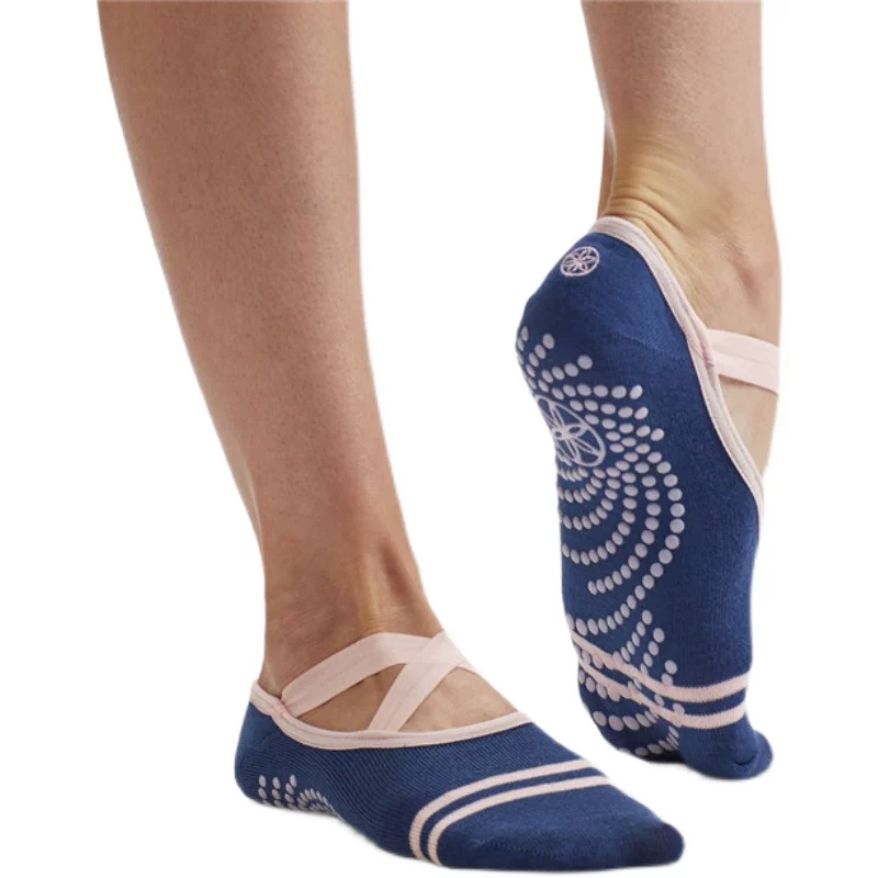 Новые женские йога-носочки с клейкой anti-slip точкой, балетные тонкие кружевные носки, хлопковые носки, носки для пилатеса и фитнеса