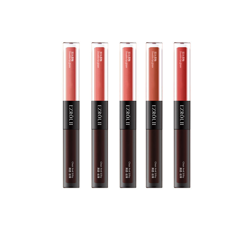 【2支装】XT依姿露丝绒双头唇釉亚光镜面官方旗舰店正品2