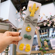 South Korean head rope child hair adorned girl Zhair hair ring little girl unhurt with rubber fascia baby cute headgear