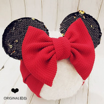 Spring baby hair with Korean version male and female baby Mickey styling sleeve headcaps cute 100 hitch baby protective door cap