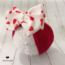 Spring great butterfly knot baby full moon hair adorned baby hair with no-head baby girl cute princess protective hale door head flower