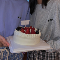 Spot BLACK homemade long sleeve sweater female 2021 New loose ins tide round neck drawstring high waist navel short