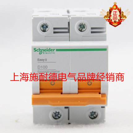 Schneider Electric Circuit Breaker 2PD100A Powered Air Switch EA9AH2D100NEW