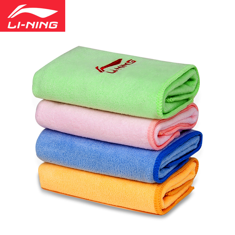 Li Ning Swimming Water Suction Towel Male And Female Adults Children Sports Towels Quick Dry Quick Dry Cleaning Sweat Towel Swimming Gear